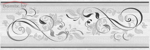Плитка Laparet Marmara Ажур серый декор (20х60)